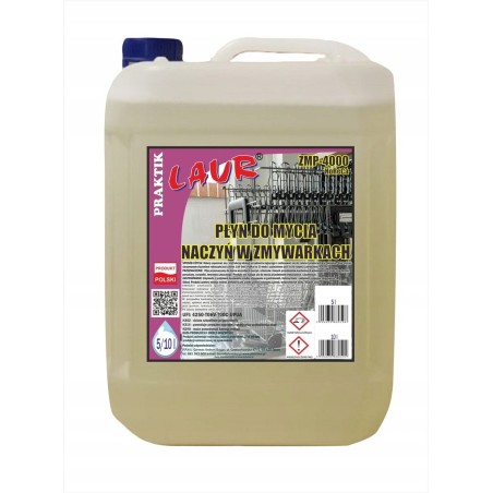 PŁYN DO MYCIA NACZYŃ W ZMYWARKACH GASTRONOMICZNYCH - 5L