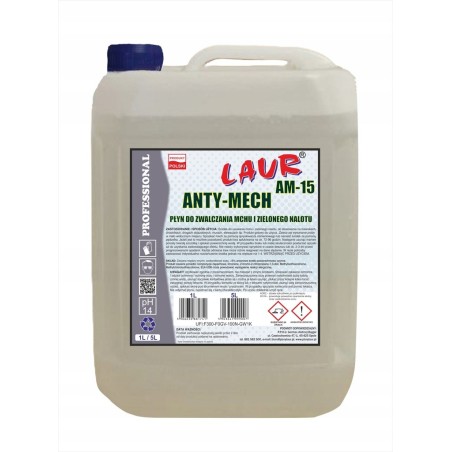 ANTYMECH  - PREPARAT DO USUWANIA MCHU I ZIELONEGO NALOTU - 5L