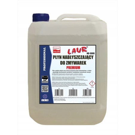 PŁYN NABŁYSZCZAJĄCY PREMIUM DO ZMYWAREK - 5L