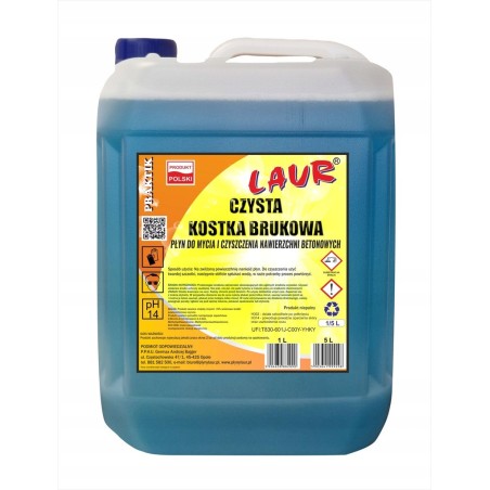 PŁYN DO CZYSZCZENIA KOSTKI BRUKOWEJ I BETONU 5L