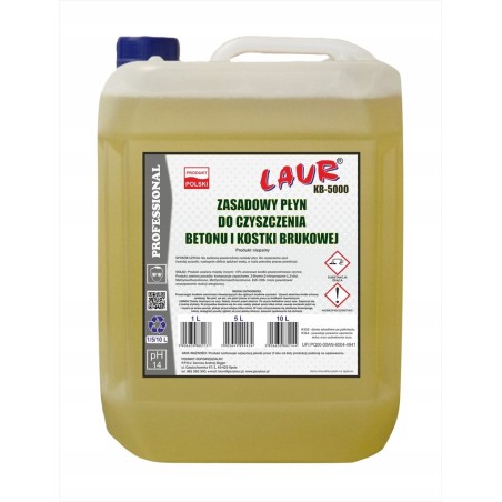 PŁYN DO CZYSZCZENIA BETONU I KOSTKI BRUKOWEJ 5L