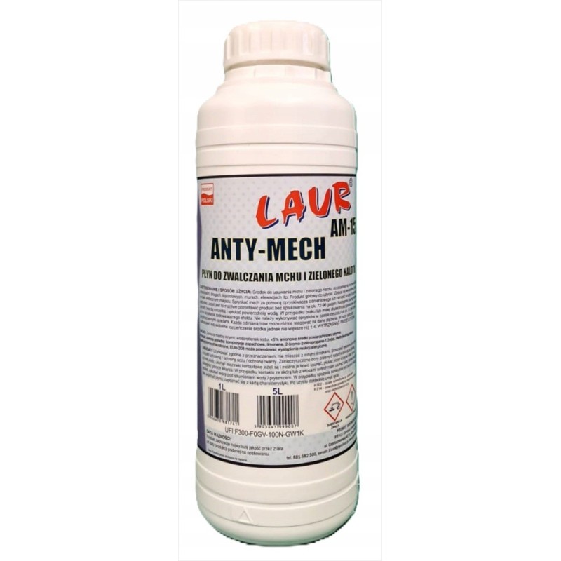 ANTYMECH  - PREPARAT DO USUWANIA MCHU I ZIELONEGO NALOTU - 1L