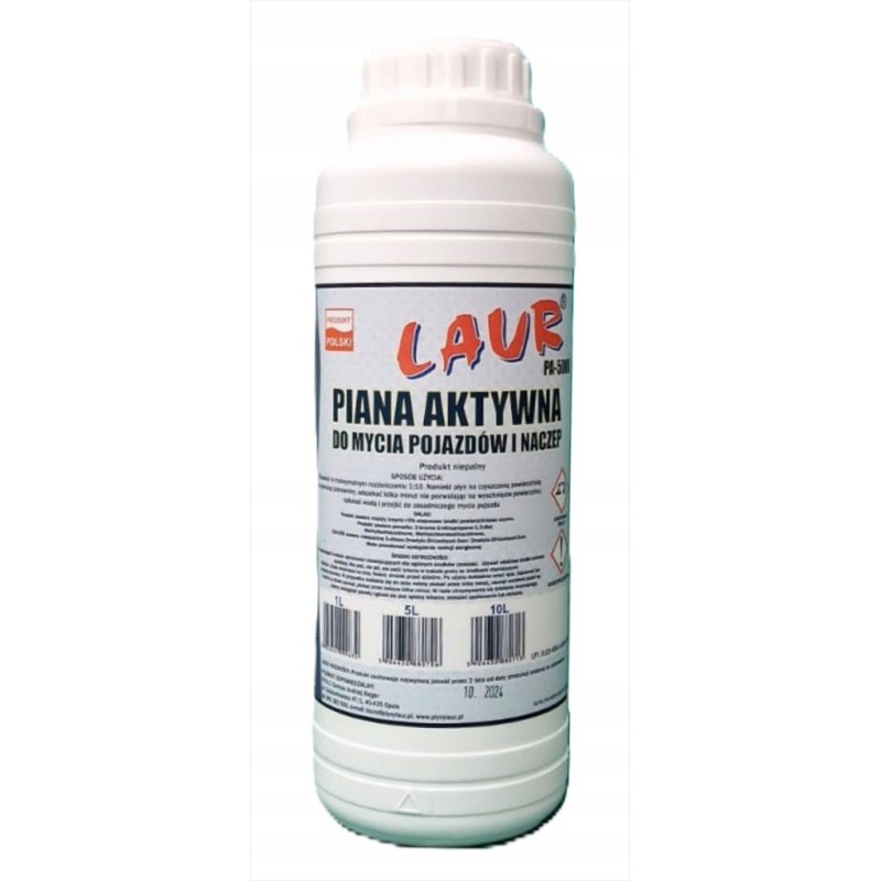 PIANA AKTYWNA DO MYCIA POJAZDÓW I NACZEP 1 L