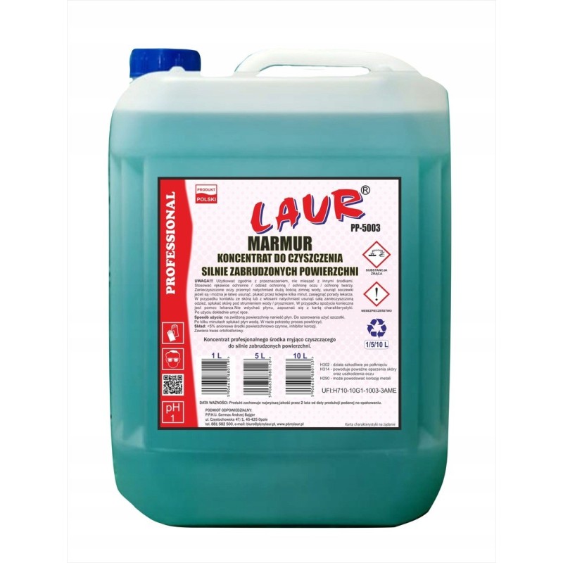 KONCENTRAT DO CZYSZCZENIA MARMURU - 5L