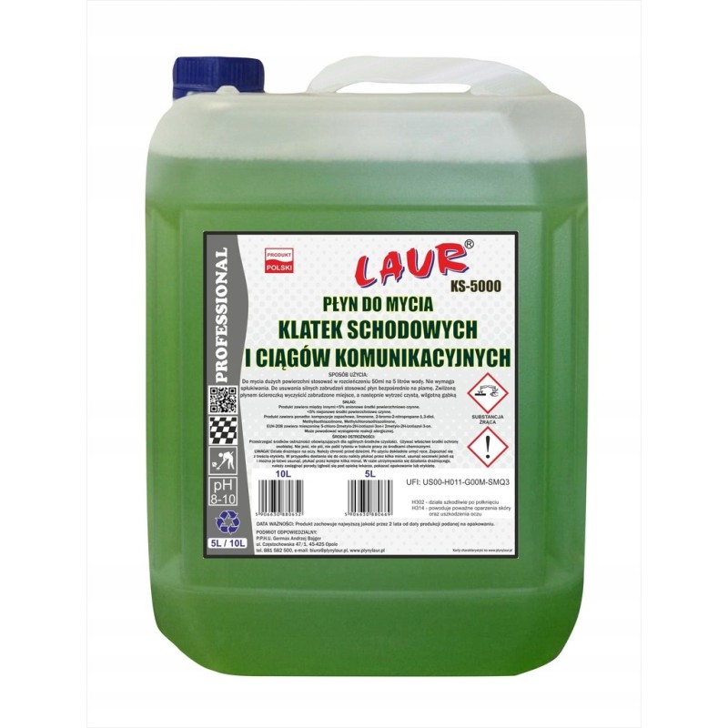 PŁYN DO MYCIA KLATEK SCHODOWYCH - 5L