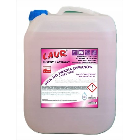 NISKOPIENIĄCY PŁYN DO PRANIA TAPICERKI I DYWANÓW - 10L