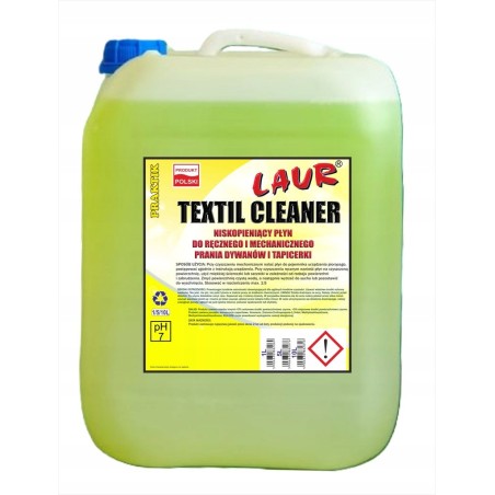 TEXTIL CLEANER KONCENTRAT NISKOPIENIĄCEGO PŁYNU DO ODKURZACZY PIORĄCYCH  10L