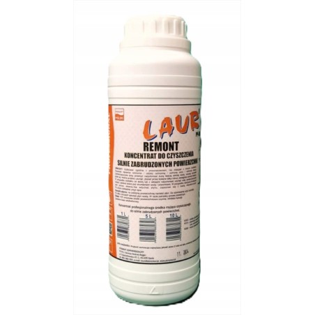 PŁYN DO MYCIA POWIERZCHNI POREMONTOWYCH LAUR 1L