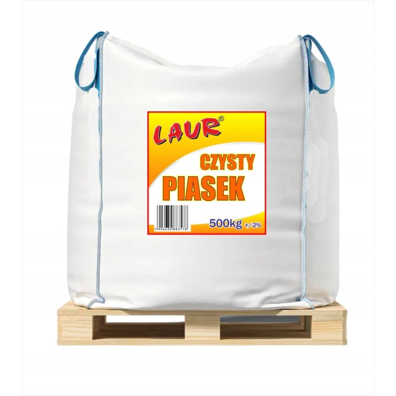 Piasek do posypywania chodników, podjazdów dróg w zimie - BIG BAG 500kg