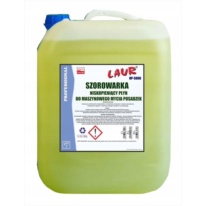 SZOROWARKA - NISKOPIENIĄCY PŁYN DO MASZYNOWEGO MYCIA POSADZEK