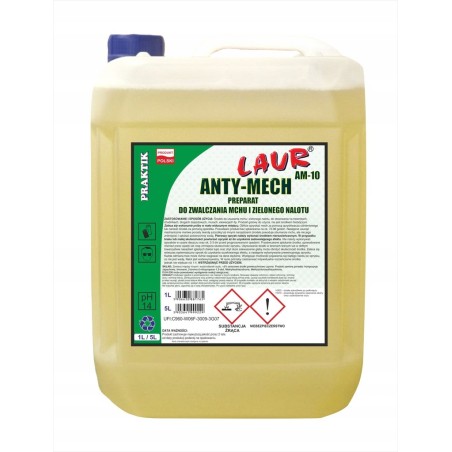 ANTYMECH PRAKTIK - PREPARAT DO USUWANIA MCHU I ZIELONEGO NALOTU - 5L