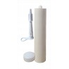 Kartusz, tuba do silikonu, mas itp z aplikatorem zakręcanym - 1kpl
