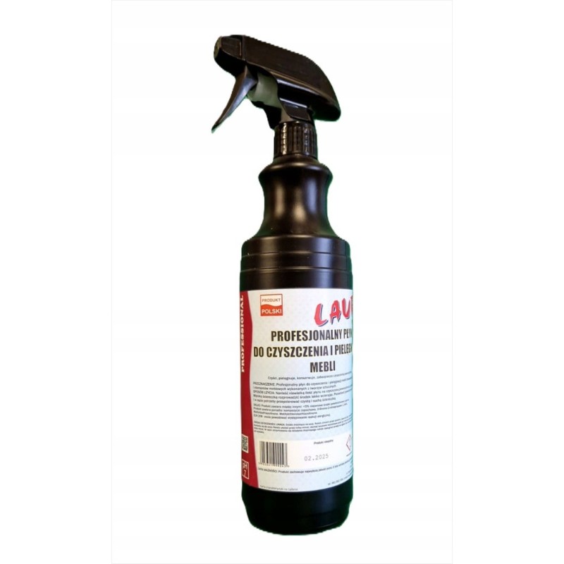 PROFESJONALNY PŁYN DO CZYSZCZENIA I PIELĘGNACJI MEBLI - 1L