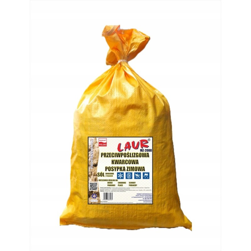 MIESZANKA ZIMOWA - SÓL DROGOWA+PIASEK - (OP.20 KG)