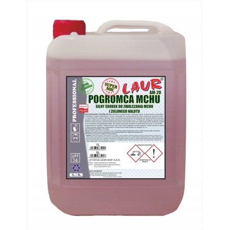 ANTYMECH - BARDZO SILNY ŚRODEK DO USUWANIA MCHU ZIELONEGO NALOTU 5L