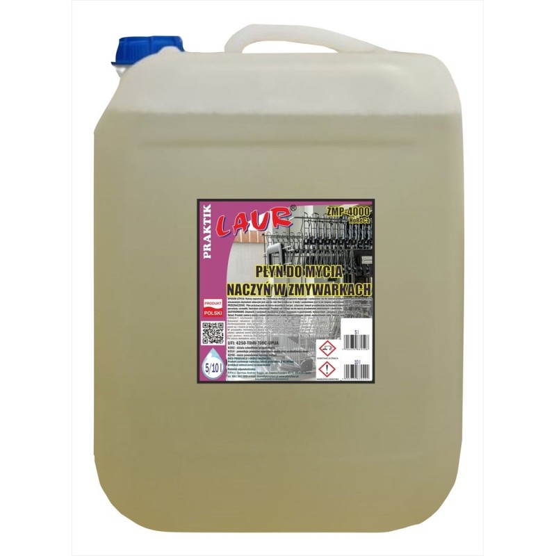 PŁYN DO MYCIA NACZYŃ W ZMYWARKACH GASTRONOMICZNYCH - 10L