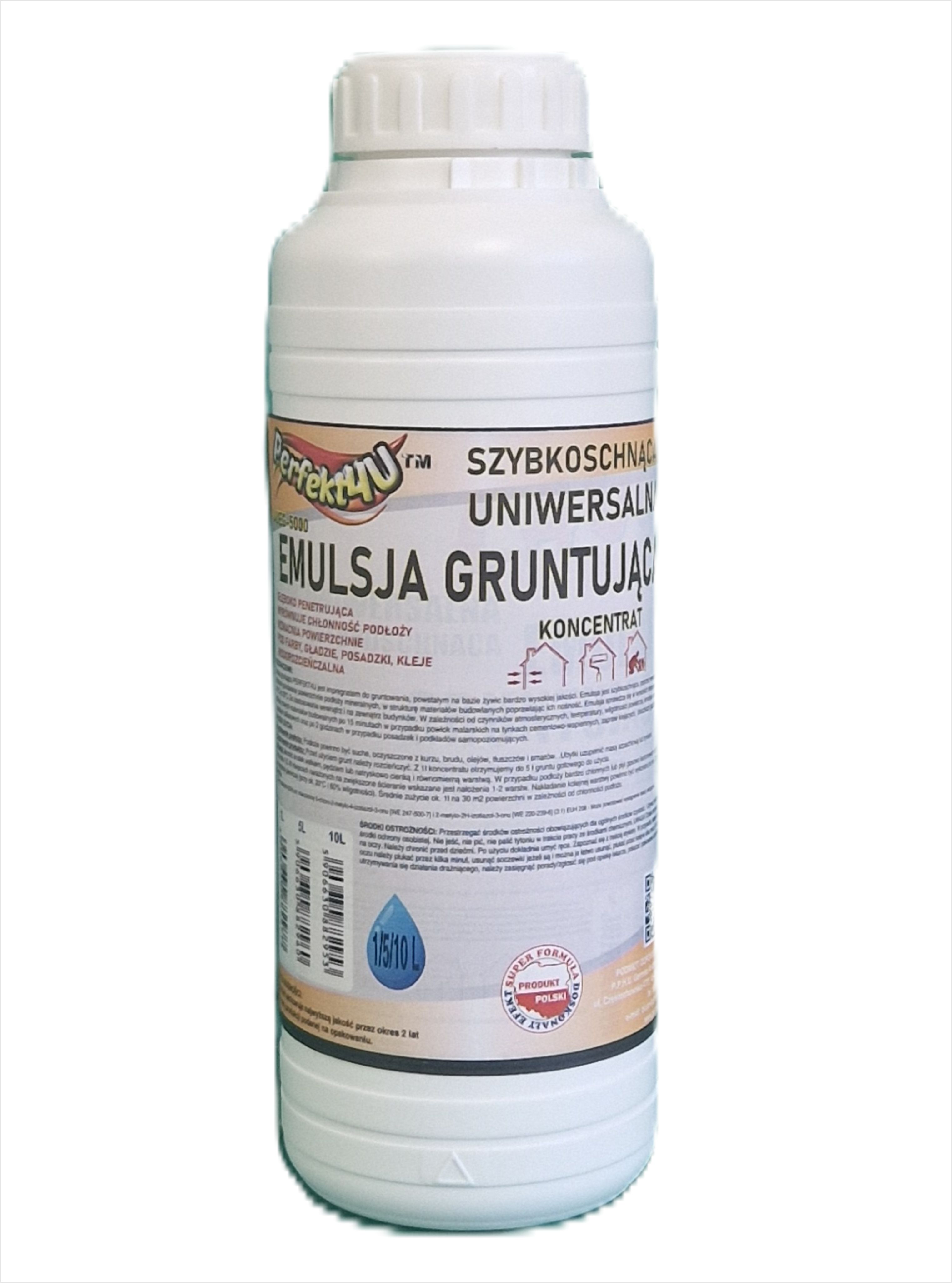 UNIWERSALNA EMULSJA GRUNTUJĄCA Perfetk4U - 1L - GERMAX zdjęcie 1
