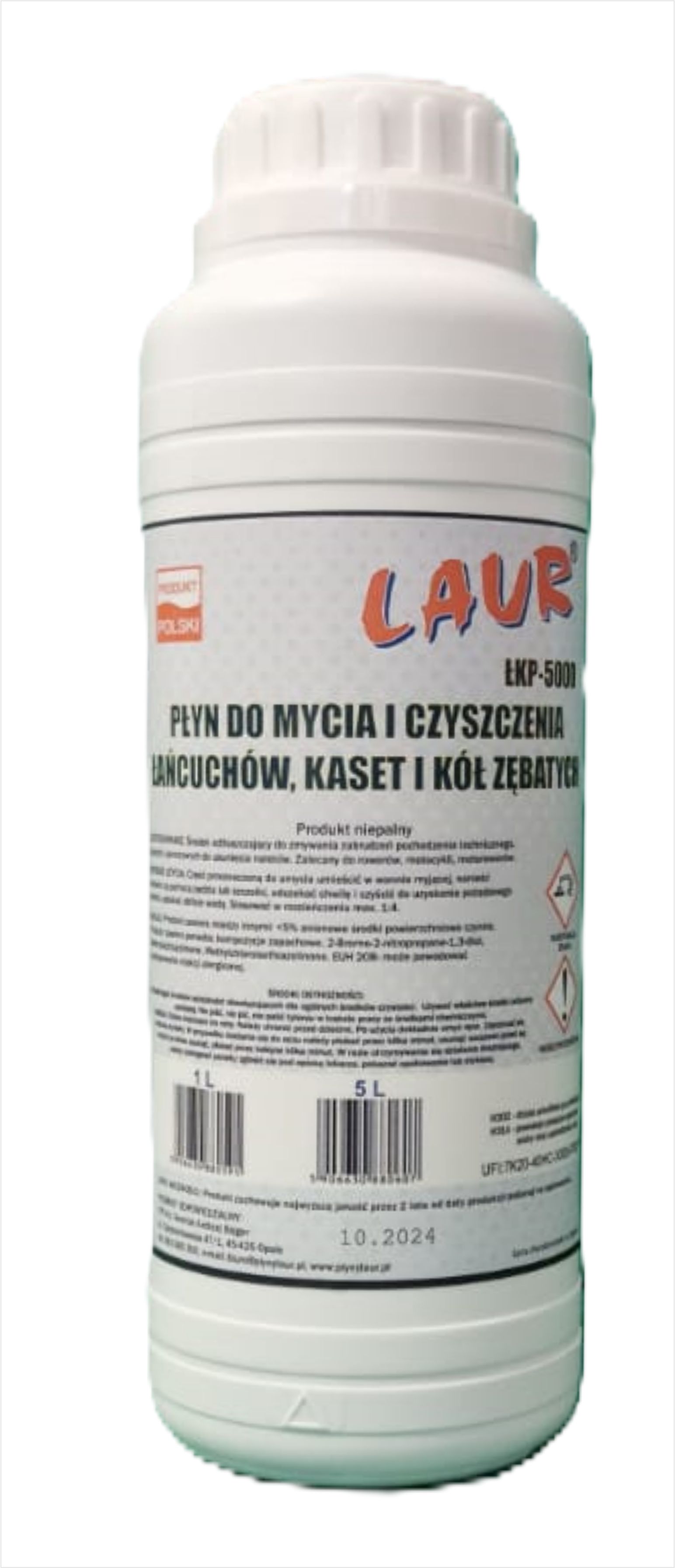 PŁYN DO MYCIA I CZYSZCZENIA ŁAŃCUCHÓW, KASET, KÓŁ ZĘBATYCH - 1L - GERMAX zdjęcie 1