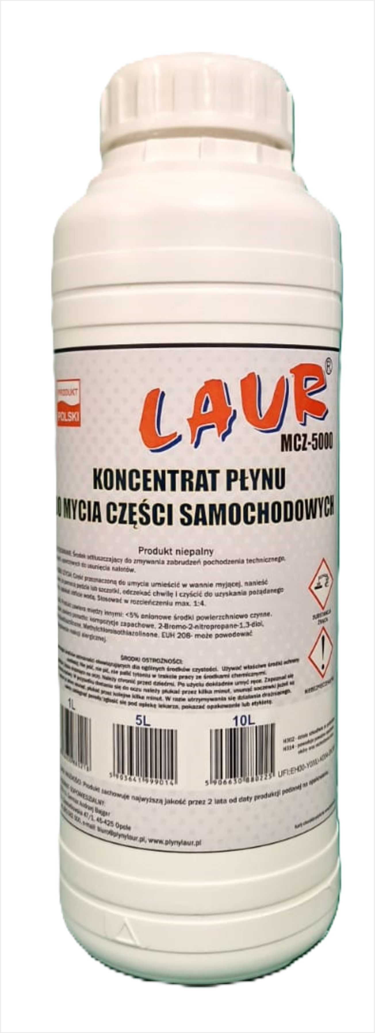 KONCENTRAT PŁYNU DO MYCIA CZĘŚCI SAMOCHODOWYCH -1l - GERMAX zdjęcie 1