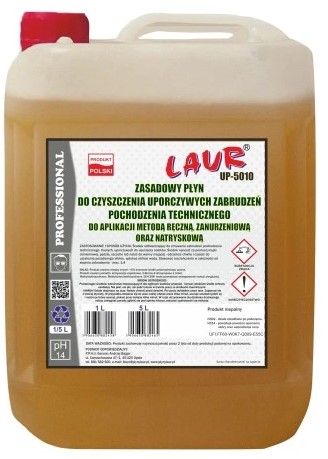 ZASADOWY PŁYN DO CZYSZCZENIA UPORCZYWYCH ZABRUDZEŃ POCHODZENIA TECHNICZNEGO - 5L - GERMAX zdjęcie 1
