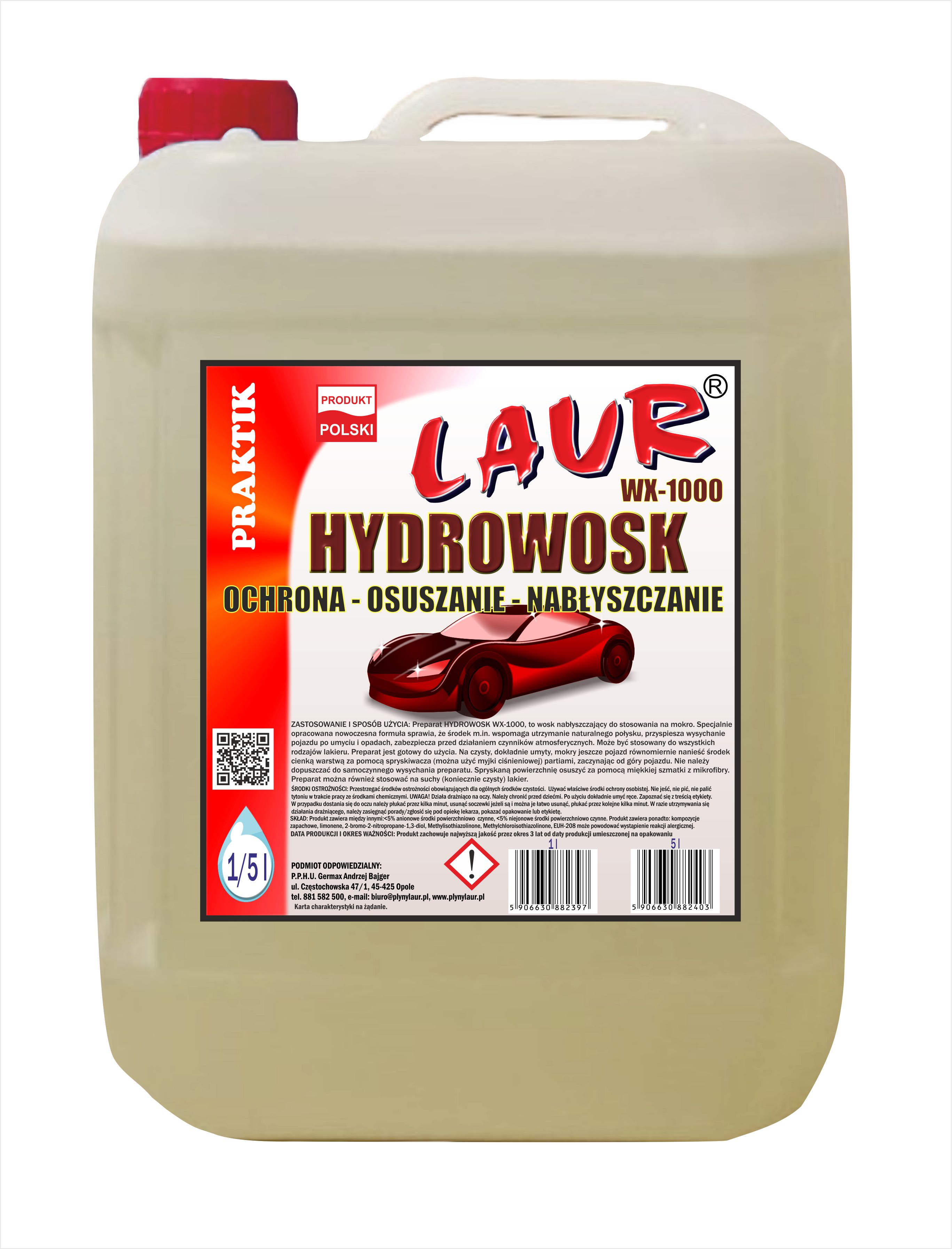 HYDROWOSK - 5L - GERMAX zdjęcie 1