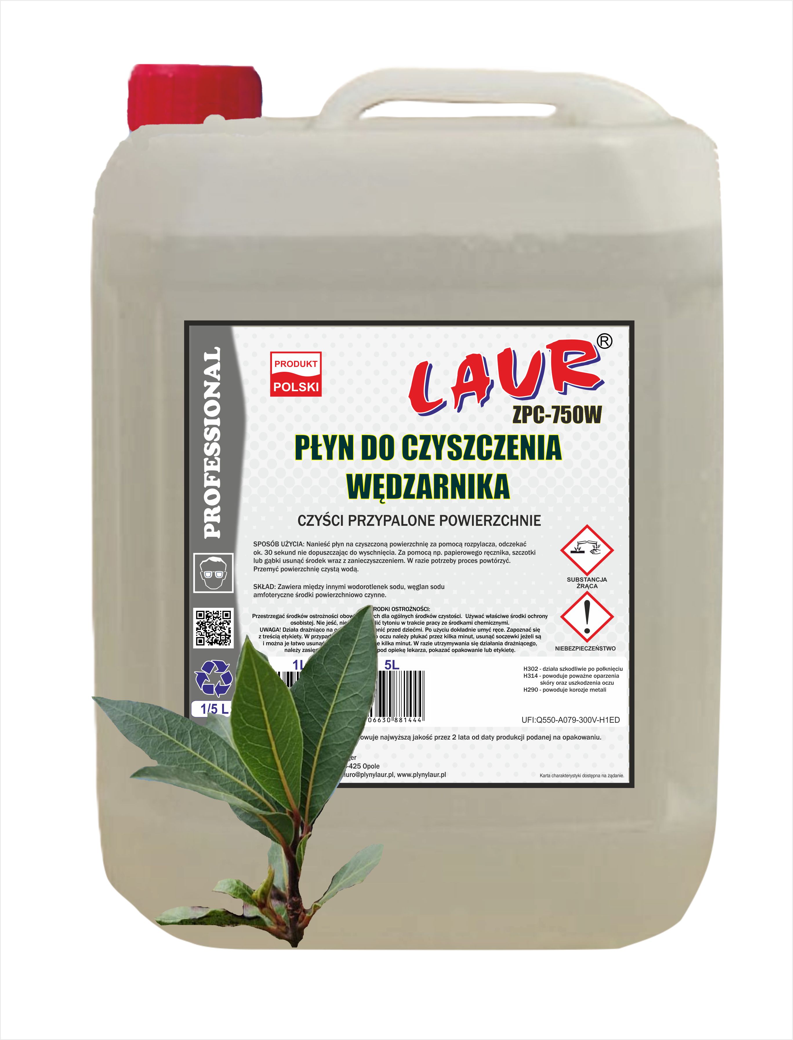 PŁYN DO CZYSZCZENIA WĘDZARNIKA - 5L - GERMAX zdjęcie 1